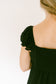 Classic Sweetheart Black Ruched Ruffle Mini Dress
