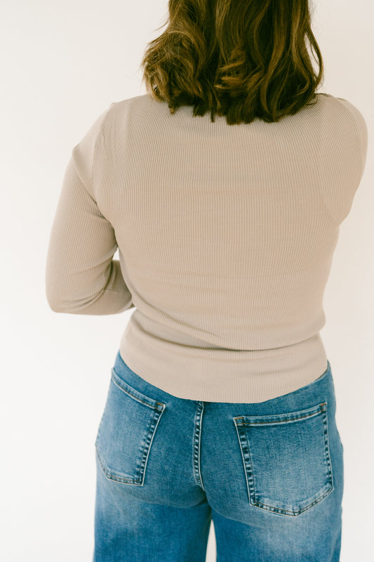 The Maeve Ribbed Top