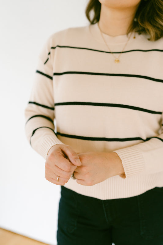 The Ellis Striped Sweater