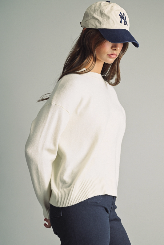 The Ellis Cream Sweater
