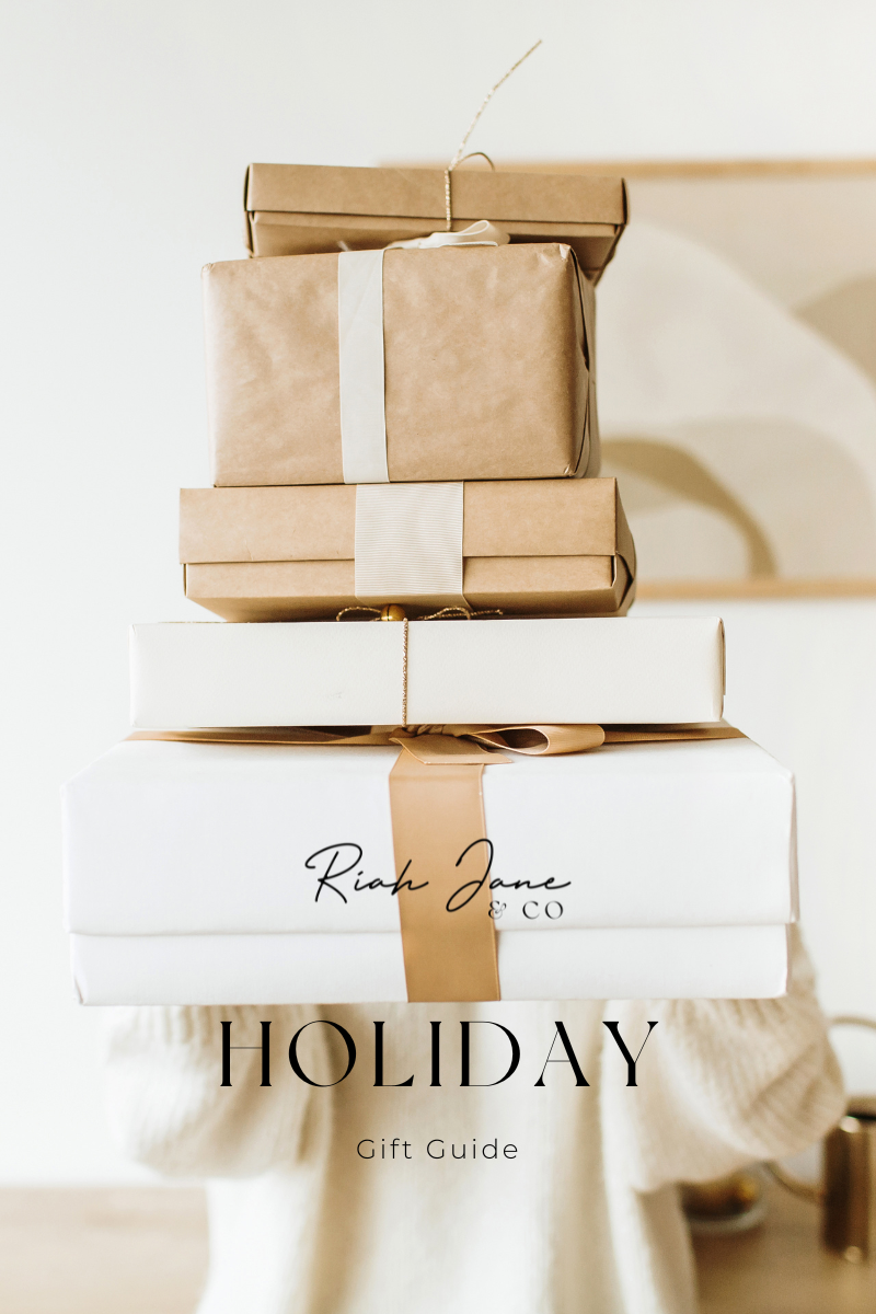 Riah Jane & Co.2024  Holiday Gift Guide: Cozy, Thoughtful Gifts for the Season of Giving