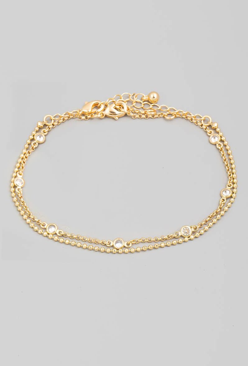 Grace Double Chain Bracelet