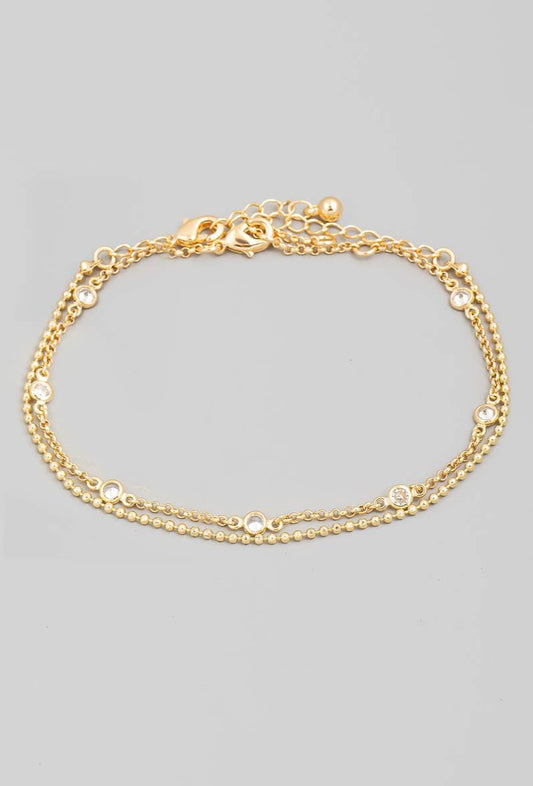 Grace Double Chain Bracelet