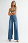 High Rise Loose Straight Jeans