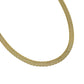 Large Gold Braided Necklace