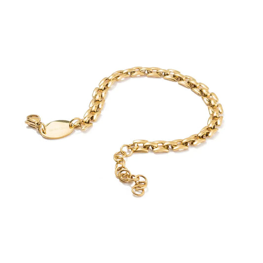 Brenda Grands Jewelry - Thin Squared Chain Bracelet