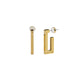 The Avery Rectangle Hoops
