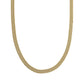 Large Gold Braided Necklace
