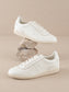 White Classic Low Top Sneakers