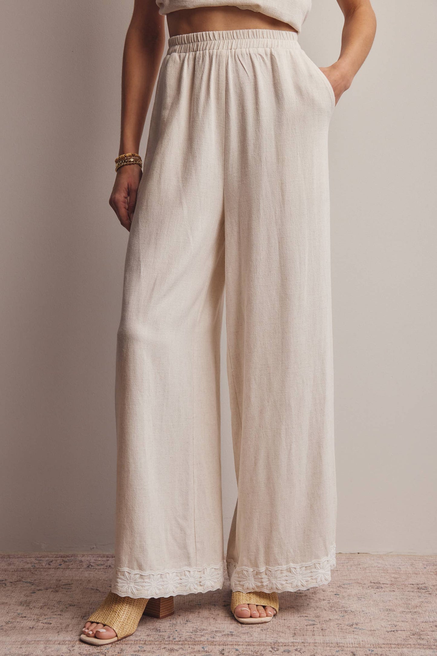 The Marlowe Embroidered Pant