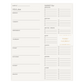 Weekly Meal Planning Notepad