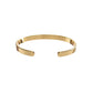 Gold Hammered Bangle