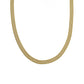 Large Gold Braided Necklace
