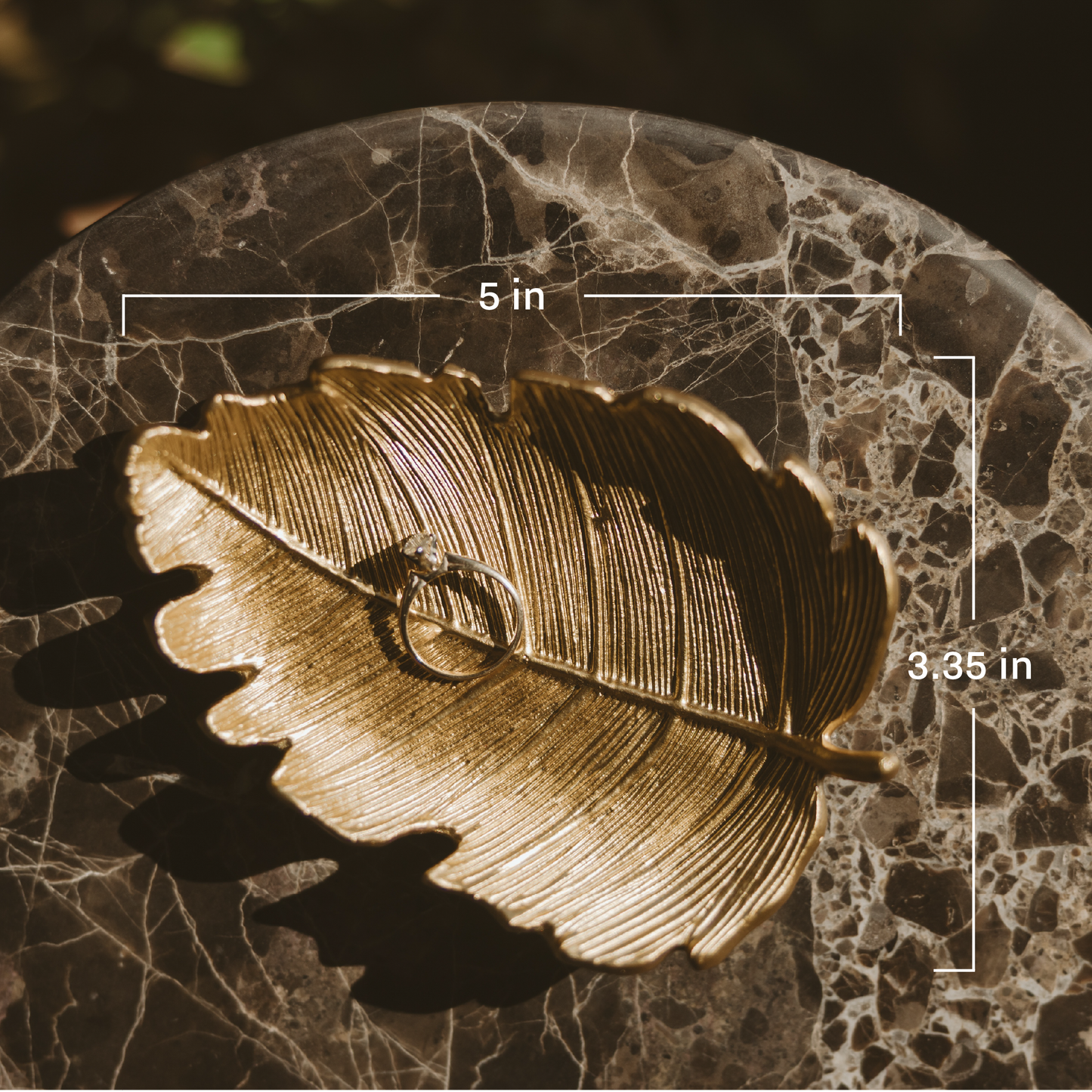 The Elm Leaf Trinket Dish
