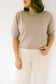 The Clara Short Sleeve Sweater