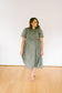 The Amelie Embroidered Midi Dress