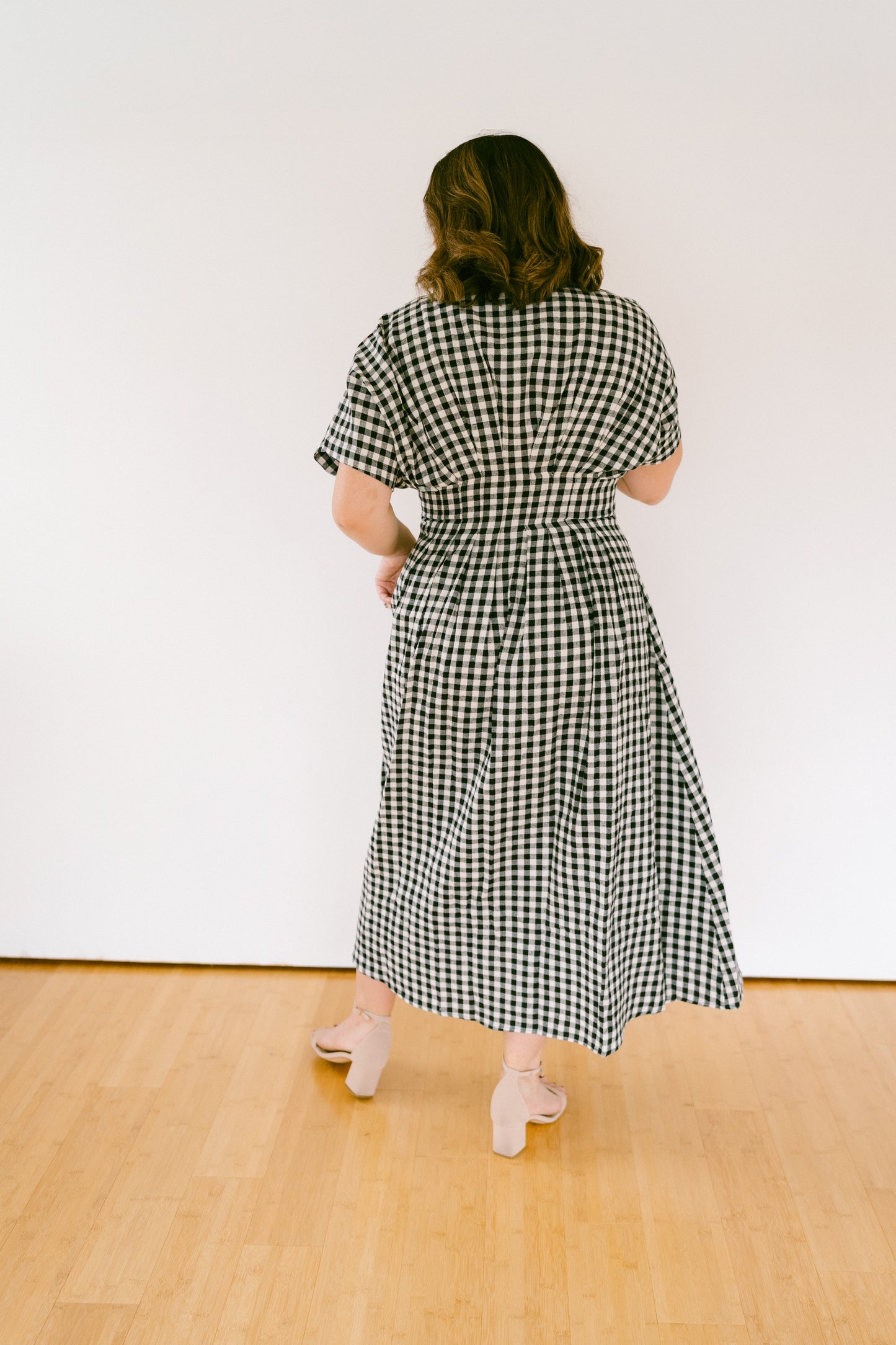 The Hadley Gingham Shirt Dress