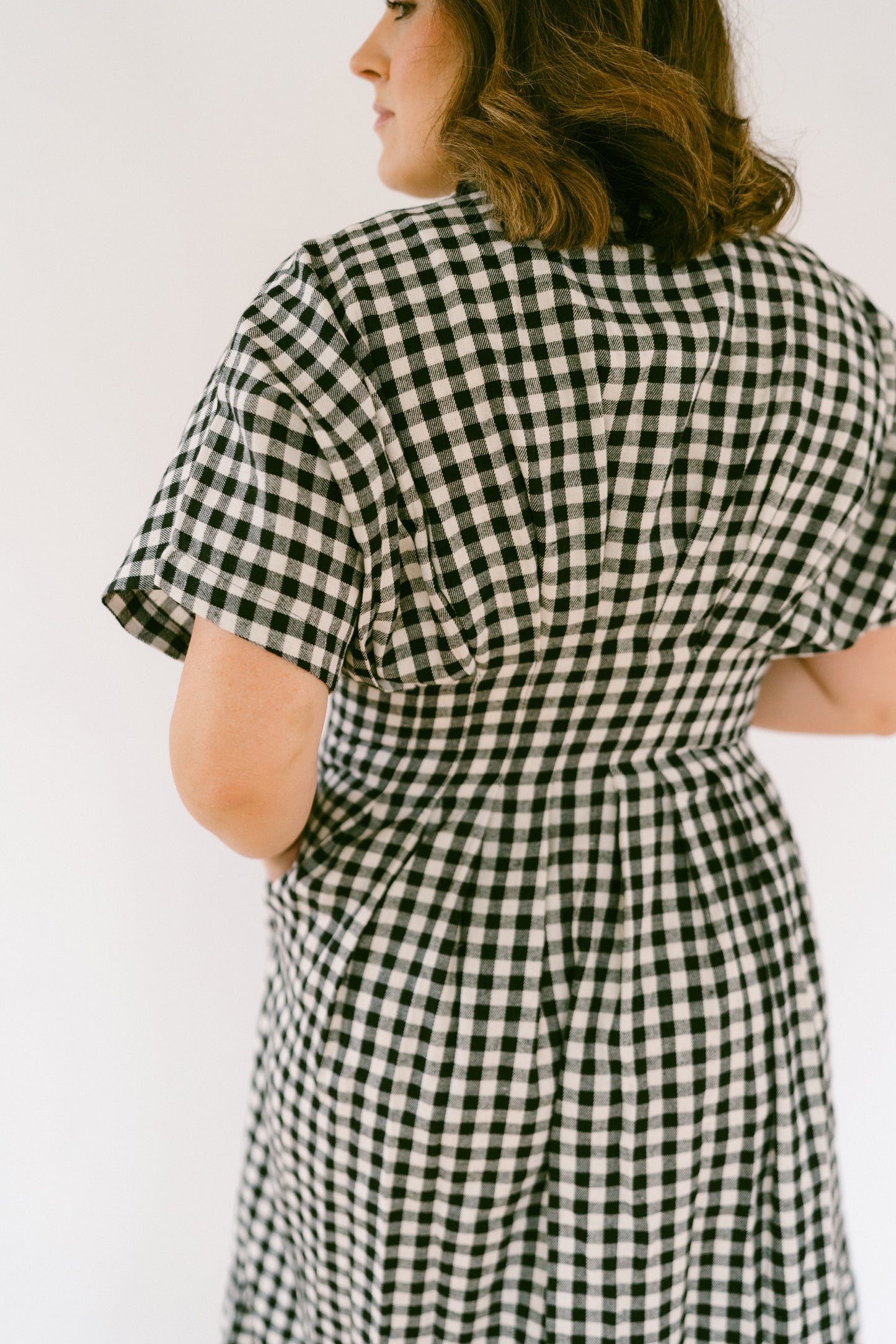 The Hadley Gingham Shirt Dress
