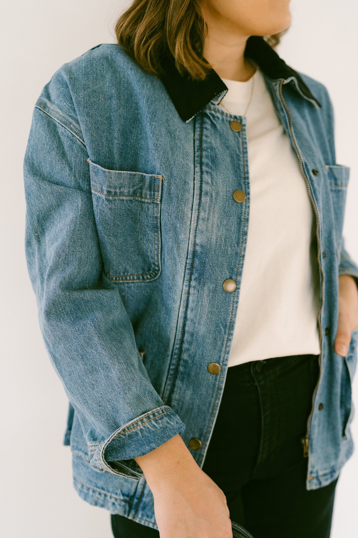 The Rowan Denim Utility Jacket.