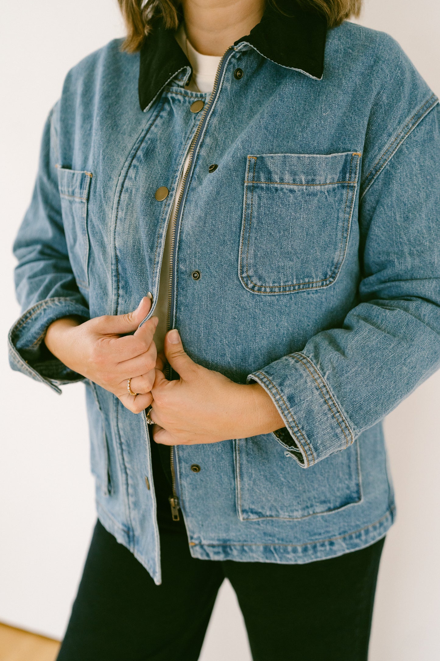 The Rowan Denim Utility Jacket.