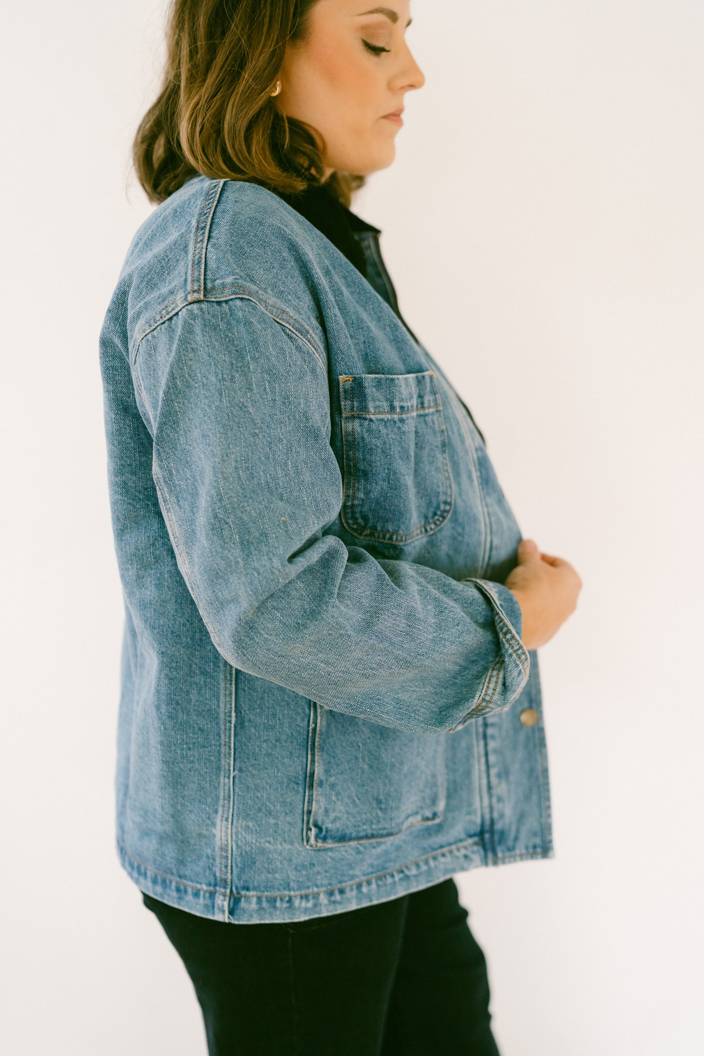 The Rowan Denim Utility Jacket.