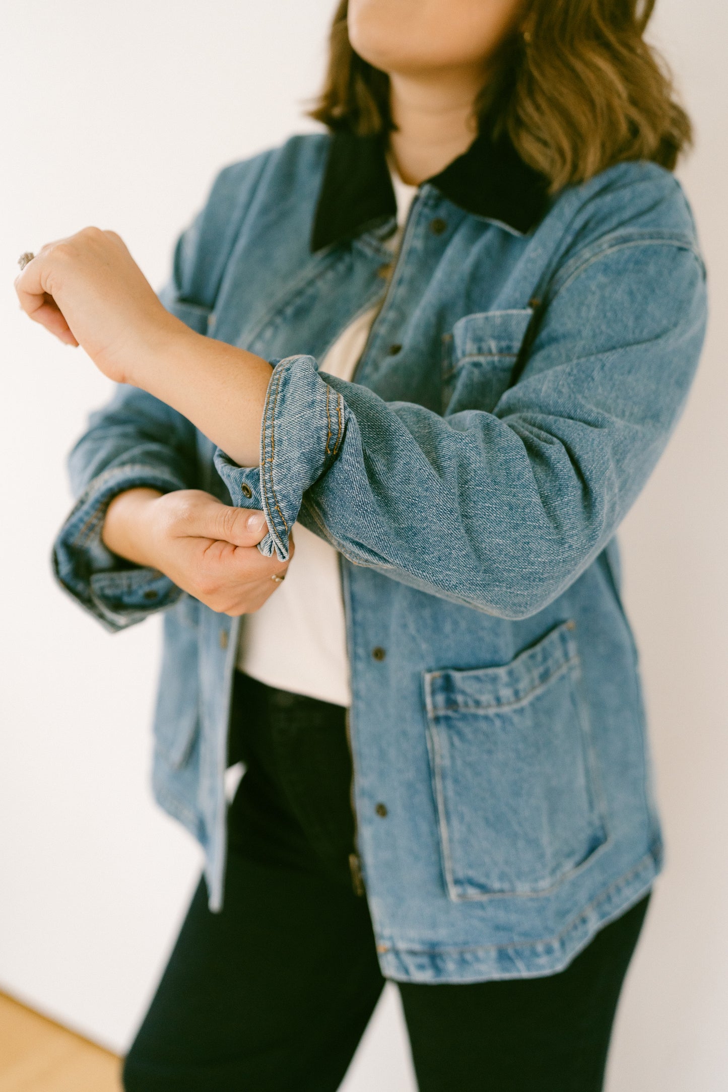 The Rowan Denim Utility Jacket.