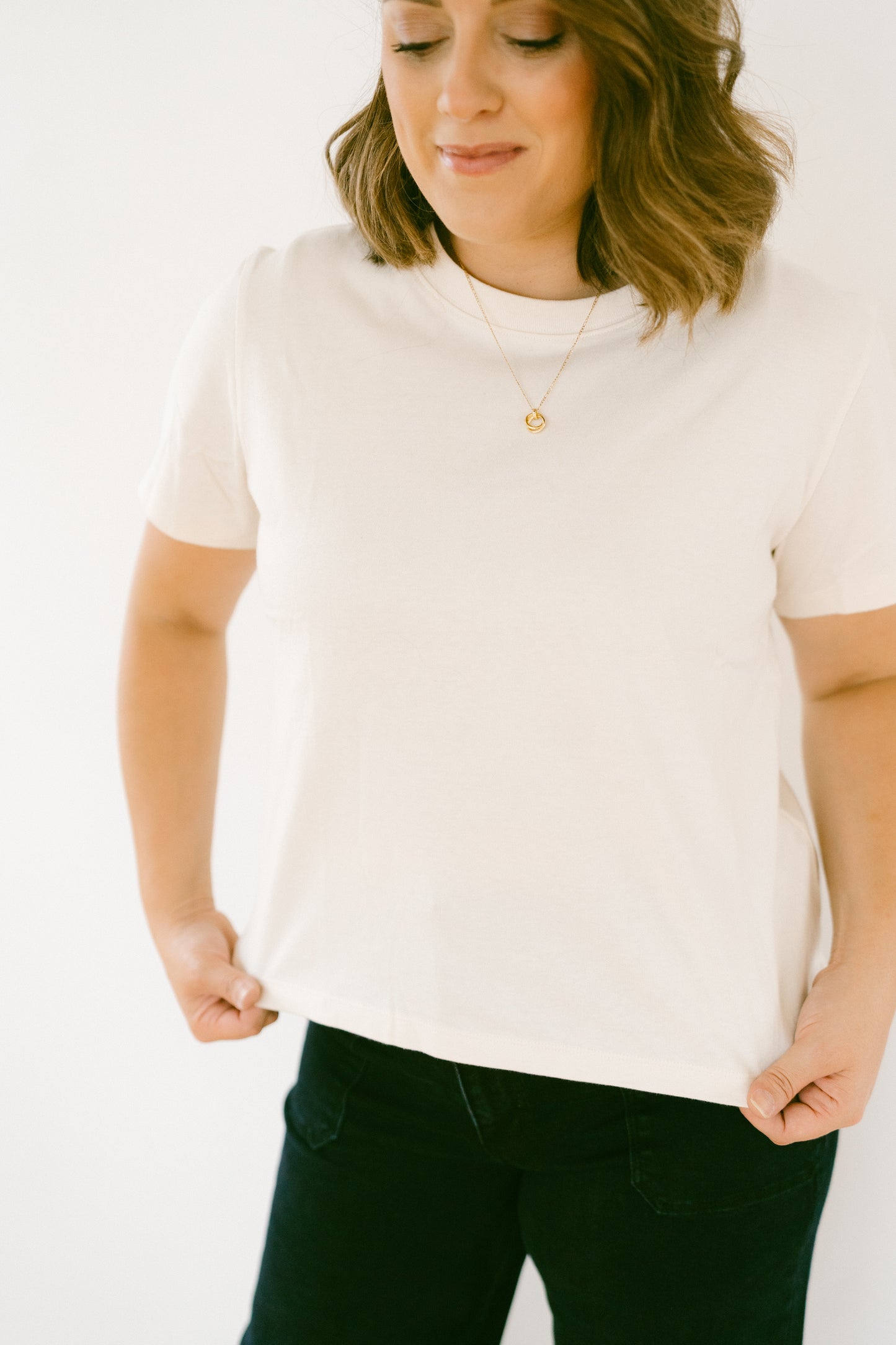 The Everyday Cotton Crew Neck Tee