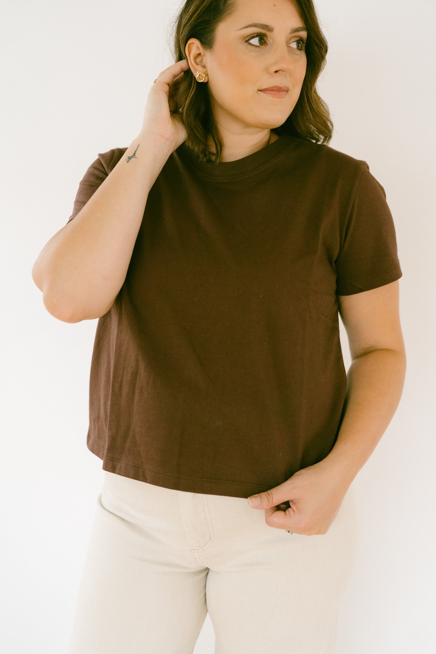 The Everyday Cotton Crew Neck Tee