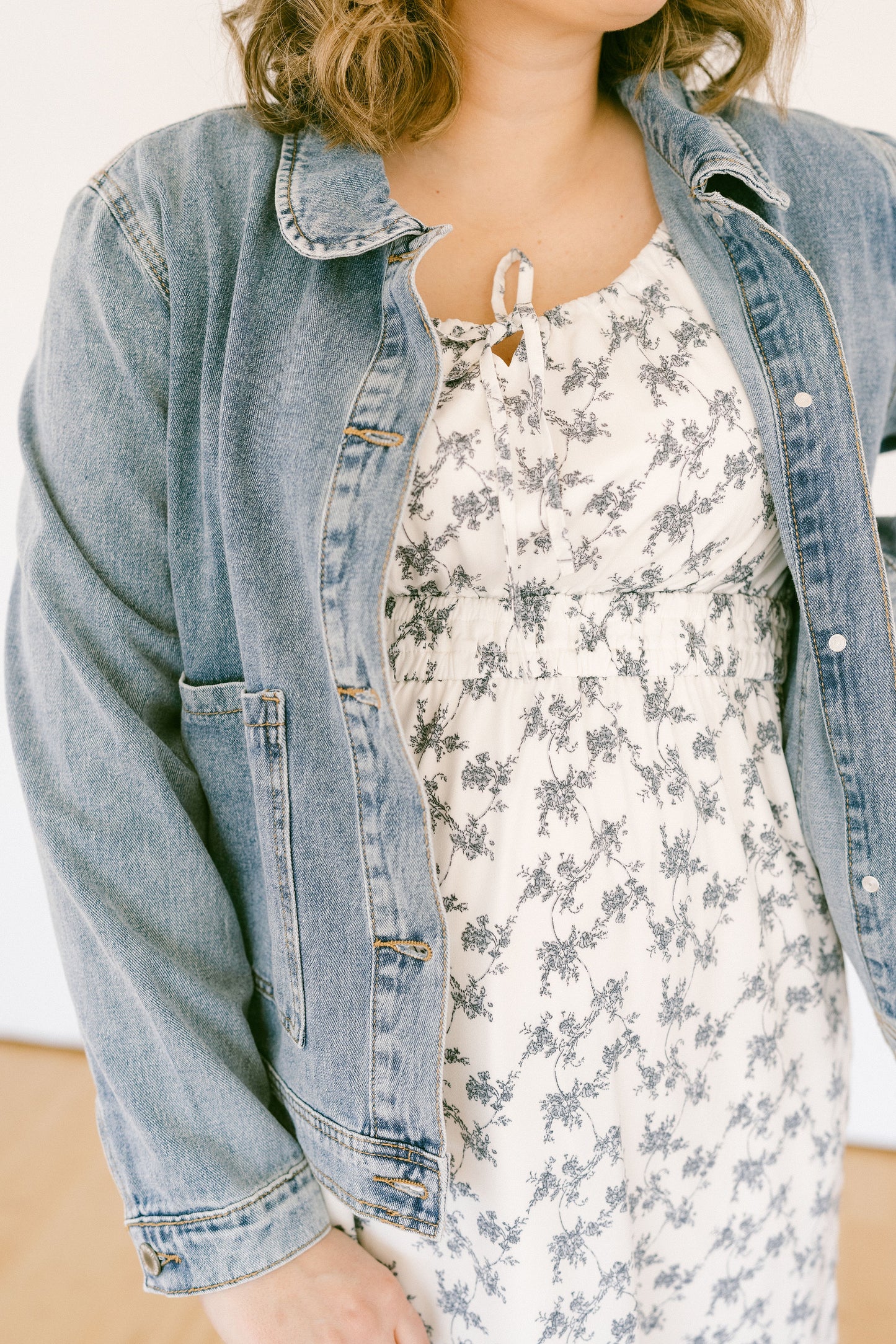 Boxed Denim Jacket