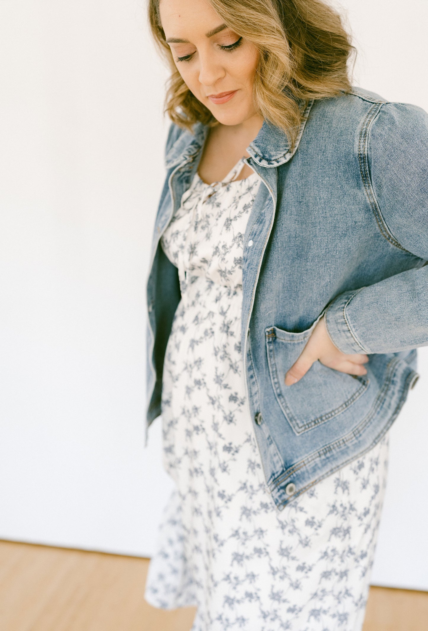 Boxed Denim Jacket