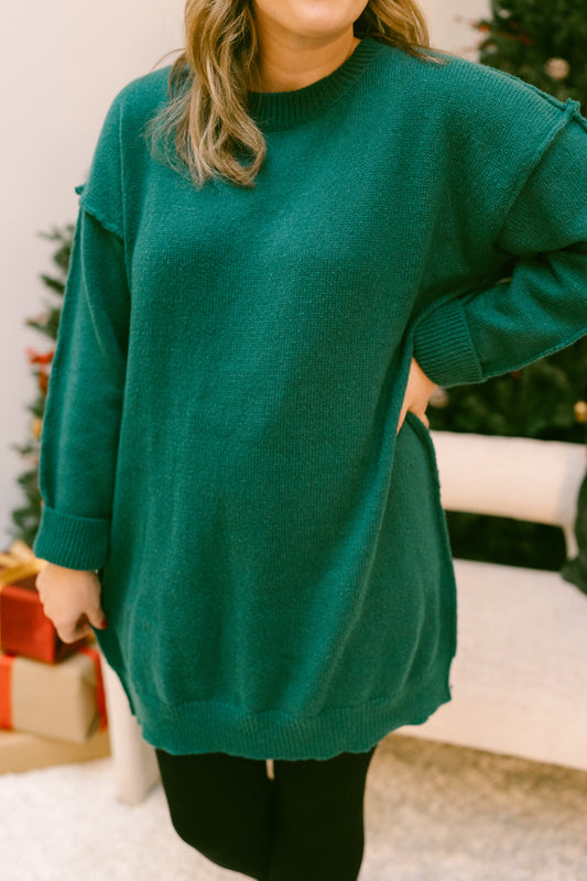 Jade Mini Sweater Dress