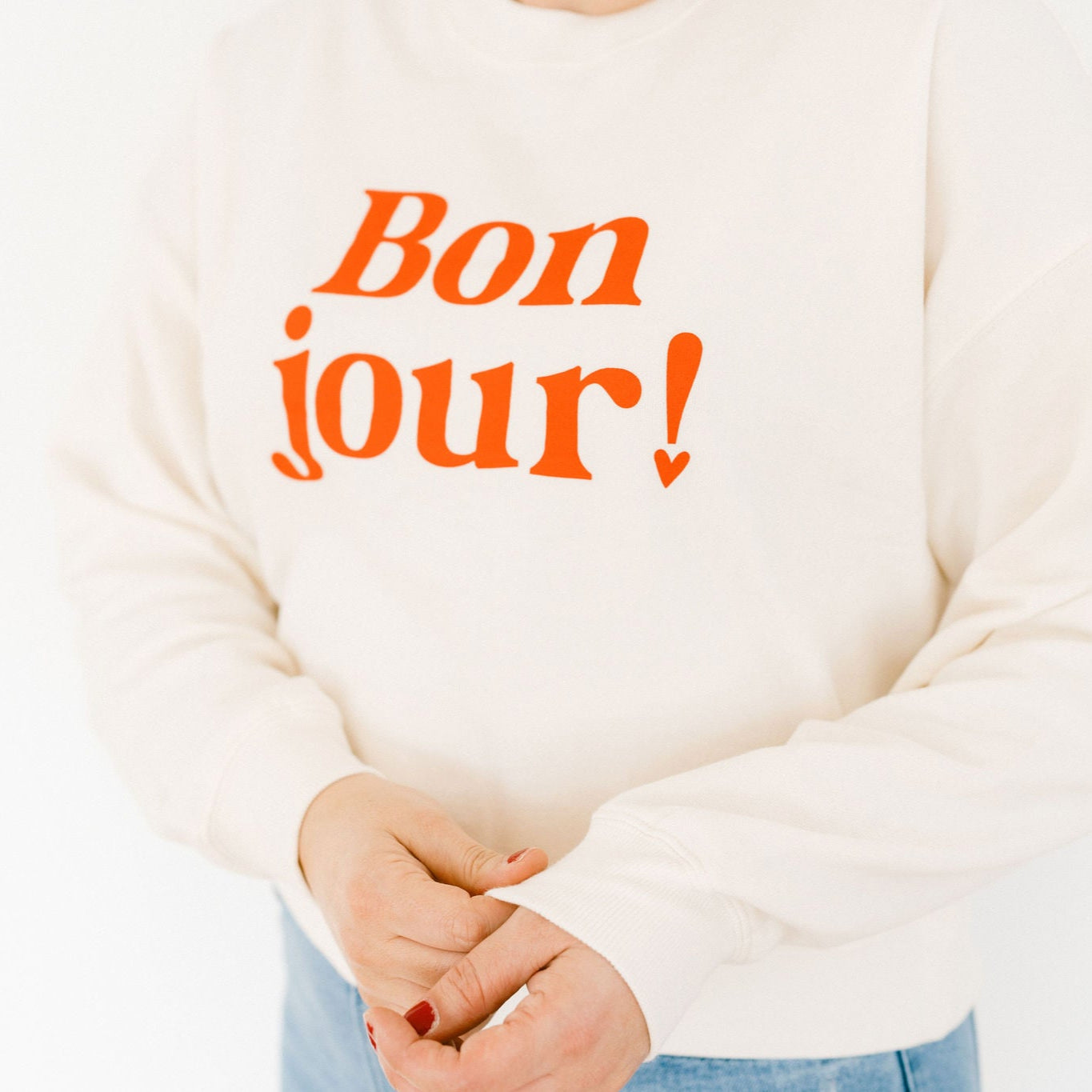 Z SUPPLY-Bonjour First Date Sweatshirt