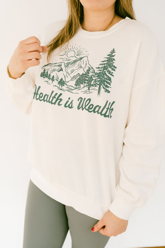 Z SUPPLY- Health Sunday Sweatshirt