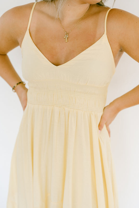 Sunny Serenade Midi Dress - FINAL SALE