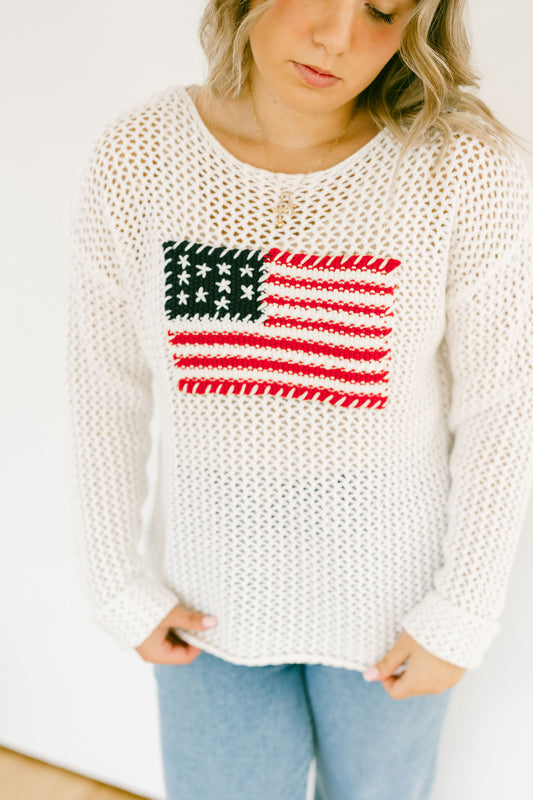 All American Knit Sweater