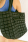 Quilted Puffer Nylon Tote Bag