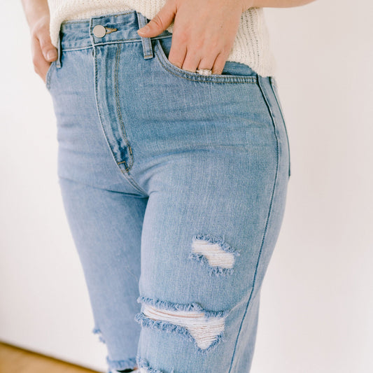 90's Distressed Loose Fit jeans