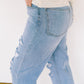 90's Distressed Loose Fit jeans