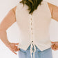 Ivory Knitted Top