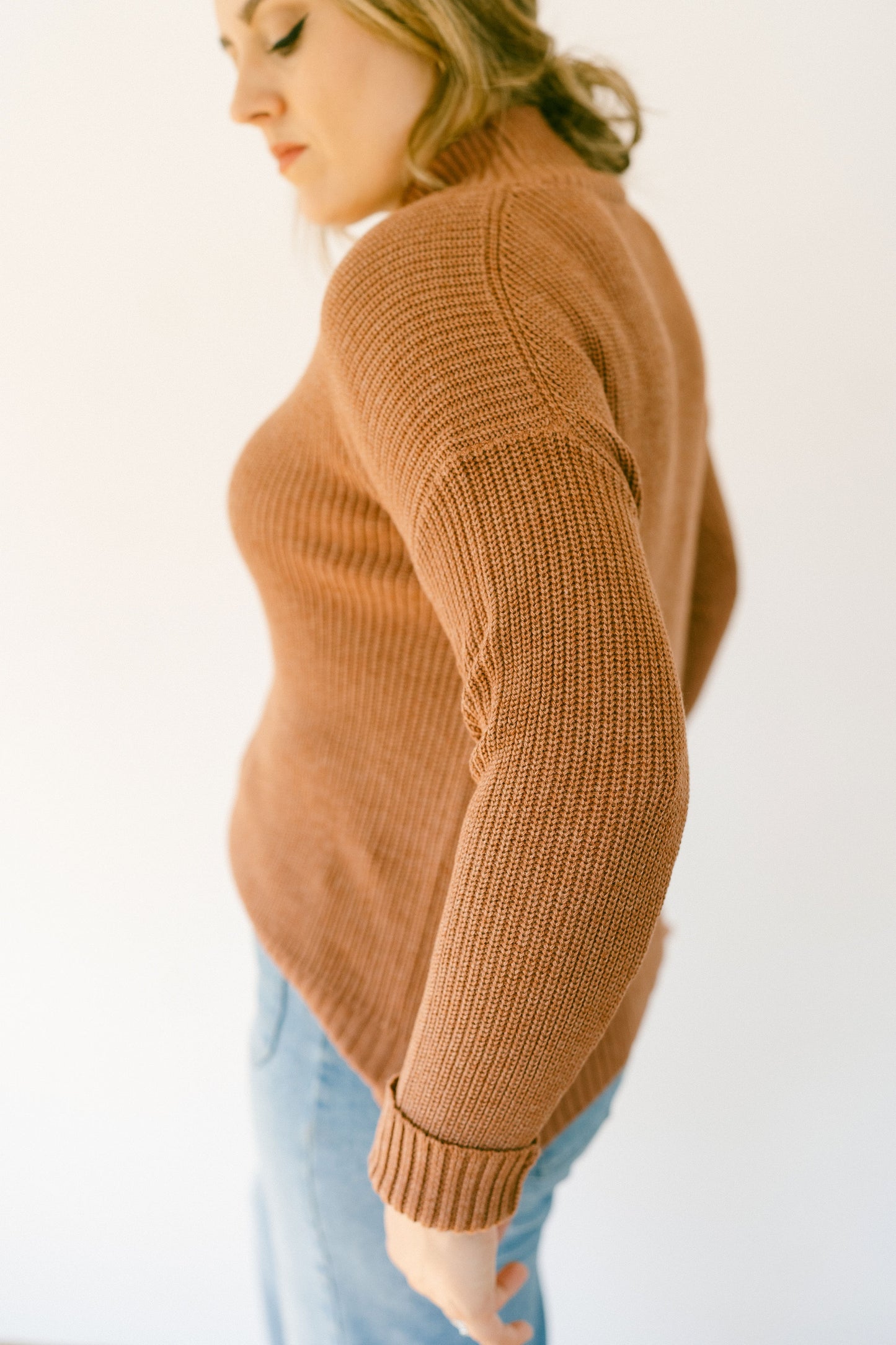 Sepia Turtleneck Sweater