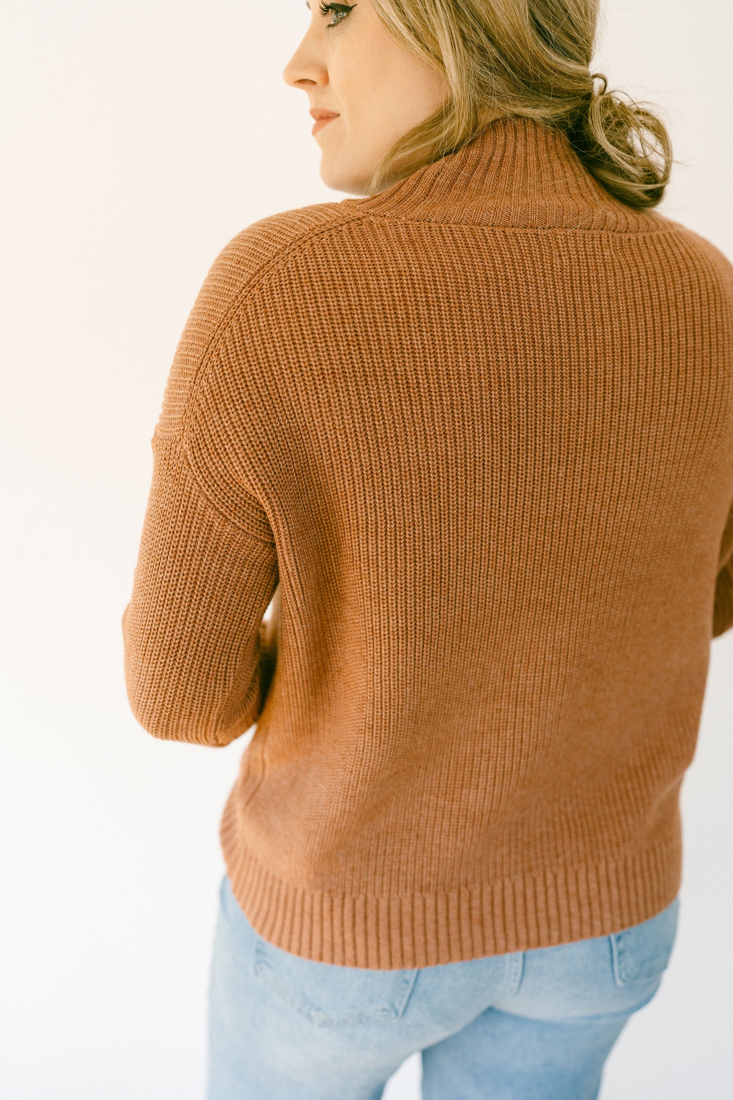 Sepia Turtleneck Sweater