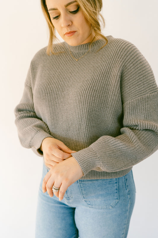 Silver Cozy Knit