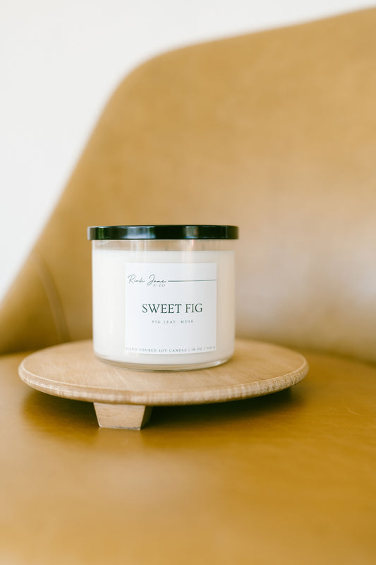 Sweet Fig 18 oz Candle