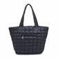 Quilted Puffer Nylon Tote Bag