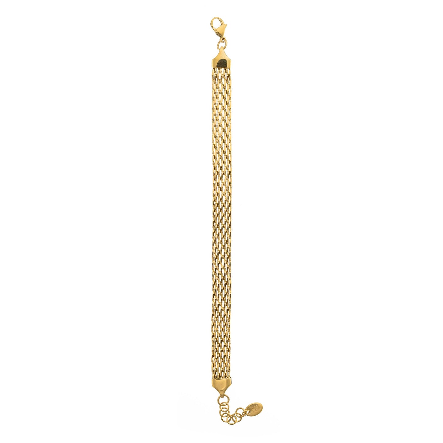 Gold Braided Band Bracelet