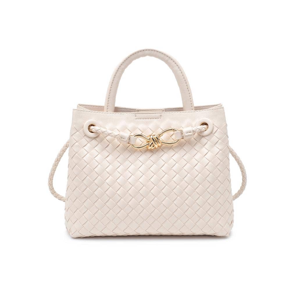 The Ivory Blakely Woven Crossbody