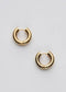 Gold Chunky Hoops Mini