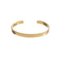 Gold Hammered Bangle