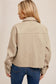 Maple Oatmeal Gold Bomber Jacket