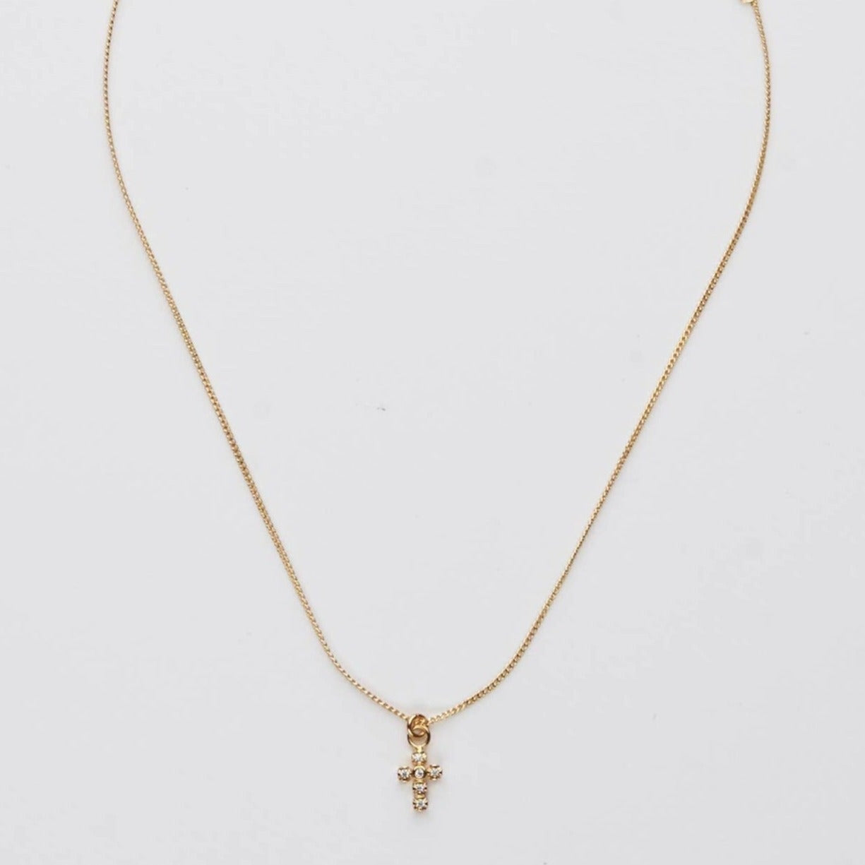 Shiny Cross Necklace